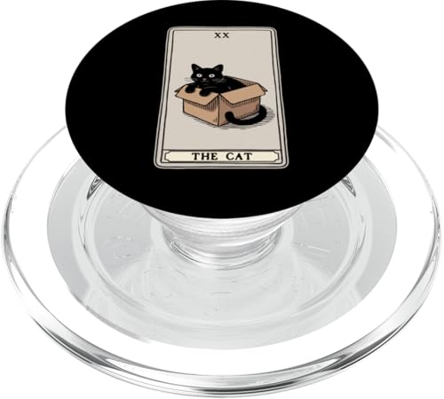 The Cat Tarotkarte Katze in Box Mystic Funny Cat PopSockets PopGrip für MagSafe The Cat Tarotkarte Katze in Box Mystic Funny Cat PopSockets PopGrip für MagSafe von Cat Tarot Card Designs