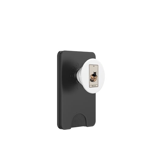 The Cat Tarotkarte Katze in Box Mystic Funny Cat PopSockets PopWallet für MagSafe The Cat Tarotkarte Katze in Box Mystic Funny Cat PopSockets PopWallet für MagSafe von Cat Tarot Card Designs