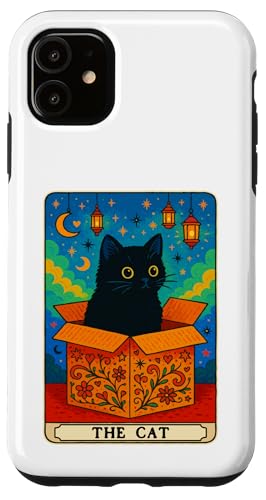 The Cat Tarotkarte Katzenliebhaber Lustige Katze Hülle für iPhone 11 The Cat Tarotkarte Katzenliebhaber Lustige Katze Hülle für iPhone 11 von Cat Tarot Card Designs