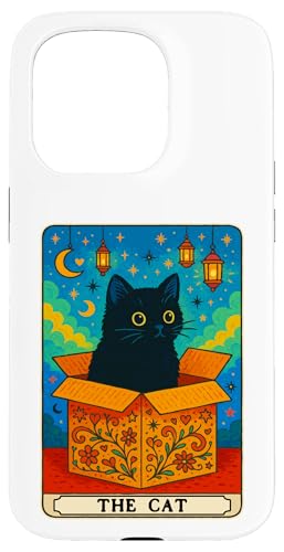 The Cat Tarotkarte Katzenliebhaber Lustige Katze Hülle für iPhone 15 Pro The Cat Tarotkarte Katzenliebhaber Lustige Katze Hülle für iPhone 15 Pro von Cat Tarot Card Designs