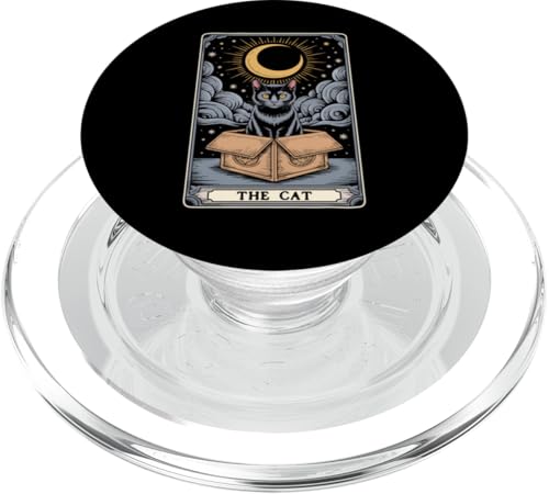 The Cat Tarotkarte Katzenliebhaber Lustige Katze PopSockets PopGrip für MagSafe The Cat Tarotkarte Katzenliebhaber Lustige Katze PopSockets PopGrip für MagSafe von Cat Tarot Card Designs