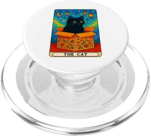 The Cat Tarotkarte Katzenliebhaber Lustige Katze PopSockets PopGrip für MagSafe The Cat Tarotkarte Katzenliebhaber Lustige Katze PopSockets PopGrip für MagSafe von Cat Tarot Card Designs