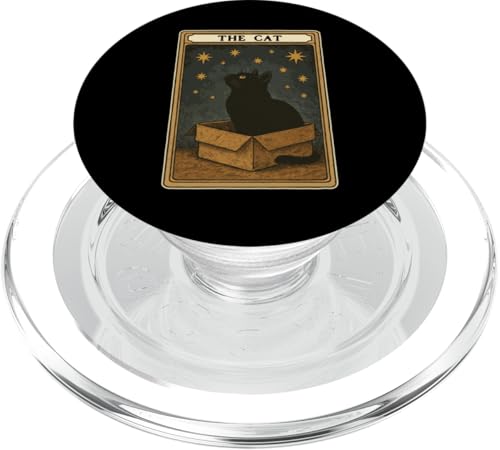 The Cat Tarotkarte Katzenliebhaber Lustige Katze PopSockets PopGrip für MagSafe The Cat Tarotkarte Katzenliebhaber Lustige Katze PopSockets PopGrip für MagSafe von Cat Tarot Card Designs