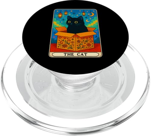 The Cat Tarotkarte Katzenliebhaber Lustige Katze PopSockets PopGrip für MagSafe The Cat Tarotkarte Katzenliebhaber Lustige Katze PopSockets PopGrip für MagSafe von Cat Tarot Card Designs