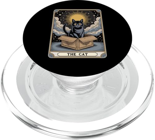 The Cat Tarotkarte Katzenliebhaber Lustige Katze PopSockets PopGrip für MagSafe The Cat Tarotkarte Katzenliebhaber Lustige Katze PopSockets PopGrip für MagSafe von Cat Tarot Card Designs