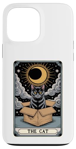 The Cat Tarotkarte Mystic Cat In Box Lustige Katze Hülle für iPhone 13 Pro Max The Cat Tarotkarte Mystic Cat In Box Lustige Katze Hülle für iPhone 13 Pro Max von Cat Tarot Card Designs