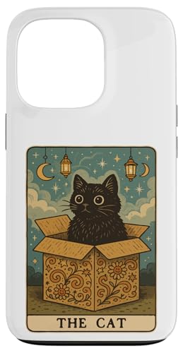 The Cat Tarotkarte Mystic Cat In Box Lustige Katze Hülle für iPhone 13 Pro The Cat Tarotkarte Mystic Cat In Box Lustige Katze Hülle für iPhone 13 Pro von Cat Tarot Card Designs