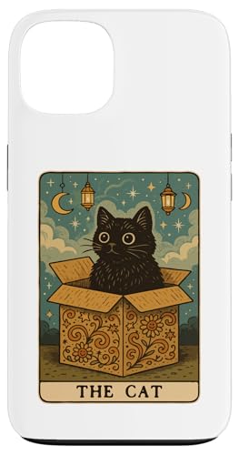 The Cat Tarotkarte Mystic Cat In Box Lustige Katze Hülle für iPhone 13 The Cat Tarotkarte Mystic Cat In Box Lustige Katze Hülle für iPhone 13 von Cat Tarot Card Designs