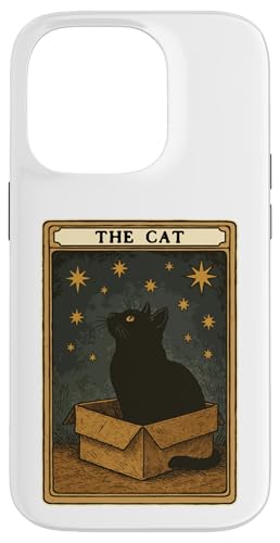 The Cat Tarotkarte Mystic Cat In Box Lustige Katze Hülle für iPhone 14 Pro The Cat Tarotkarte Mystic Cat In Box Lustige Katze Hülle für iPhone 14 Pro von Cat Tarot Card Designs