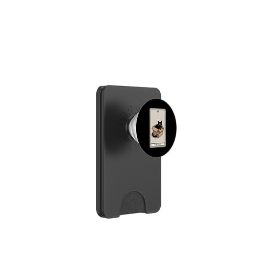 The Cat Tarotkarte Mystic Cat In Box Lustige Katze PopSockets PopWallet für MagSafe The Cat Tarotkarte Mystic Cat In Box Lustige Katze PopSockets PopWallet für MagSafe von Cat Tarot Card Designs