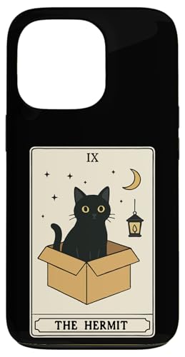The Hermit Tarotkarte Katze in Box Mystic Funny Cat Hülle für iPhone 13 Pro The Hermit Tarotkarte Katze in Box Mystic Funny Cat Hülle für iPhone 13 Pro von Cat Tarot Card Designs