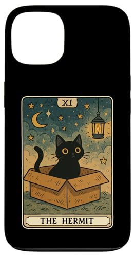 The Hermit Tarotkarte Katze in Box Mystic Funny Cat Hülle für iPhone 13 The Hermit Tarotkarte Katze in Box Mystic Funny Cat Hülle für iPhone 13 von Cat Tarot Card Designs