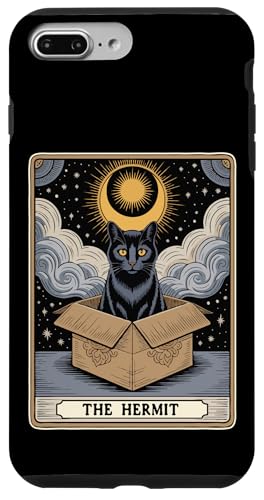 The Hermit Tarotkarte Katze in Box Mystic Funny Cat Hülle für iPhone 7 Plus/8 Plus The Hermit Tarotkarte Katze in Box Mystic Funny Cat Hülle für iPhone 7 Plus/8 Plus von Cat Tarot Card Designs