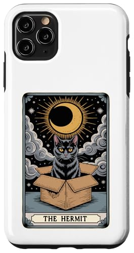 The Hermit Tarotkarte für Katzenliebhaber, lustige Katze Hülle für iPhone 11 Pro Max The Hermit Tarotkarte für Katzenliebhaber, lustige Katze Hülle für iPhone 11 Pro Max von Cat Tarot Card Designs