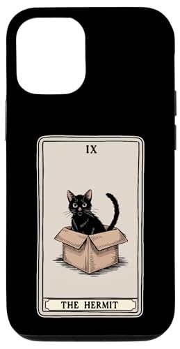 The Hermit Tarotkarte für Katzenliebhaber, lustige Katze Hülle für iPhone 12/12 Pro The Hermit Tarotkarte für Katzenliebhaber, lustige Katze Hülle für iPhone 12/12 Pro von Cat Tarot Card Designs