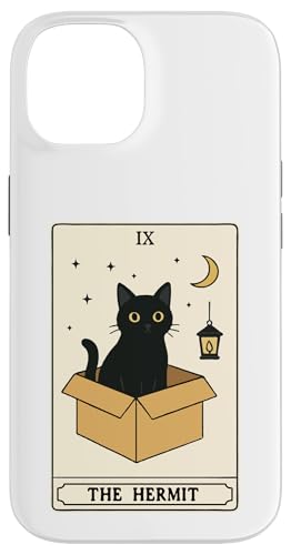 The Hermit Tarotkarte für Katzenliebhaber, lustige Katze Hülle für iPhone 14 The Hermit Tarotkarte für Katzenliebhaber, lustige Katze Hülle für iPhone 14 von Cat Tarot Card Designs