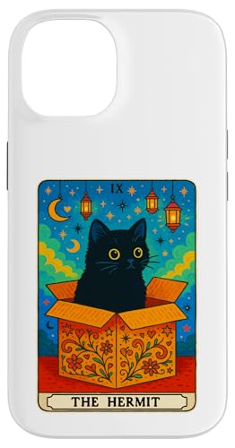 The Hermit Tarotkarte für Katzenliebhaber, lustige Katze Hülle für iPhone 14 The Hermit Tarotkarte für Katzenliebhaber, lustige Katze Hülle für iPhone 14 von Cat Tarot Card Designs