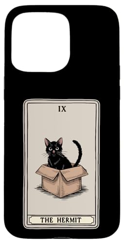 The Hermit Tarotkarte für Katzenliebhaber, lustige Katze Hülle für iPhone 15 Pro Max The Hermit Tarotkarte für Katzenliebhaber, lustige Katze Hülle für iPhone 15 Pro Max von Cat Tarot Card Designs