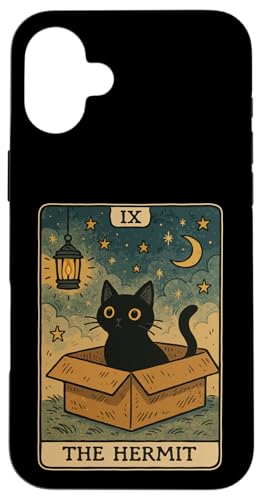The Hermit Tarotkarte für Katzenliebhaber, lustige Katze Hülle für iPhone 16 Plus The Hermit Tarotkarte für Katzenliebhaber, lustige Katze Hülle für iPhone 16 Plus von Cat Tarot Card Designs