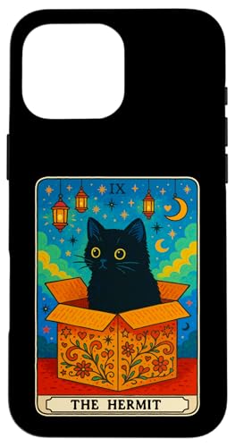 The Hermit Tarotkarte für Katzenliebhaber, lustige Katze Hülle für iPhone 16 Pro Max The Hermit Tarotkarte für Katzenliebhaber, lustige Katze Hülle für iPhone 16 Pro Max von Cat Tarot Card Designs