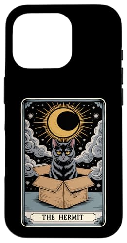 The Hermit Tarotkarte für Katzenliebhaber, lustige Katze Hülle für iPhone 16 Pro The Hermit Tarotkarte für Katzenliebhaber, lustige Katze Hülle für iPhone 16 Pro von Cat Tarot Card Designs