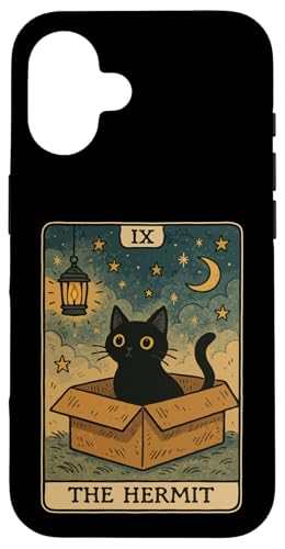 The Hermit Tarotkarte für Katzenliebhaber, lustige Katze Hülle für iPhone 16 The Hermit Tarotkarte für Katzenliebhaber, lustige Katze Hülle für iPhone 16 von Cat Tarot Card Designs