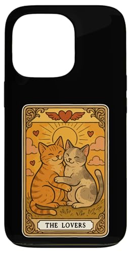 The Lovers Tarotkarte Katze in Box Mystic Funny Cat Hülle für iPhone 13 Pro The Lovers Tarotkarte Katze in Box Mystic Funny Cat Hülle für iPhone 13 Pro von Cat Tarot Card Designs