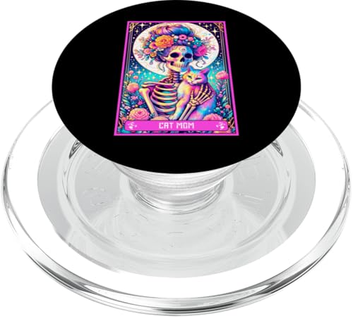 Cat Mom Tarotkarte Katze Mama Muttertag Katze Kitty Kätzchen Mama PopSockets PopGrip für MagSafe Cat Mom Tarotkarte Katze Mama Muttertag Katze Kitty Kätzchen Mama PopSockets PopGrip für MagSafe von Cat Tees NYC