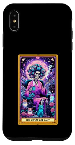 Crazy Cat Lady Tarotkarte Katze Mama Muttertag Katzen Hülle für iPhone XS Max Crazy Cat Lady Tarotkarte Katze Mama Muttertag Katzen Hülle für iPhone XS Max von Cat Tees NYC