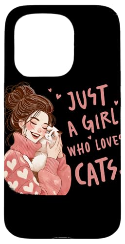 Nur ein Mädchen, das Katzen liebt Ragdoll Mama Cat Mama Mädchen Damen Hülle für iPhone 15 Pro Nur ein Mädchen, das Katzen liebt Ragdoll Mama Cat Mama Mädchen Damen Hülle für iPhone 15 Pro von Cat Tees NYC