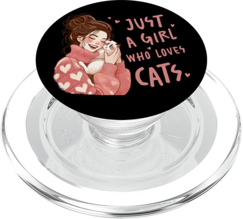 Nur ein Mädchen, das Katzen liebt Ragdoll Mama Cat Mama Mädchen Damen PopSockets PopGrip für MagSafe Nur ein Mädchen, das Katzen liebt Ragdoll Mama Cat Mama Mädchen Damen PopSockets PopGrip für MagSafe von Cat Tees NYC