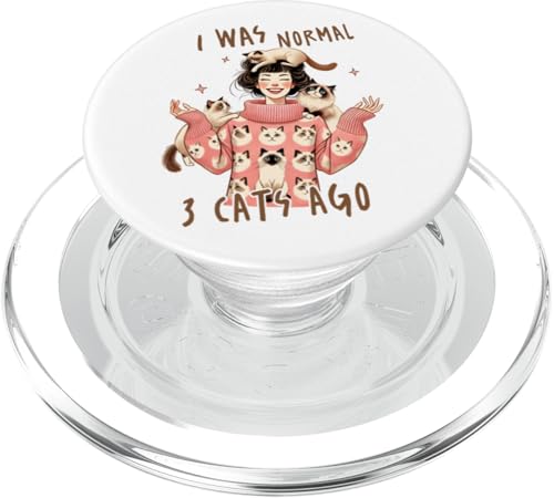 Ragdoll Cat Mom Ragdoll Dad Ich war normal vor 3 Ragdoll-Katzen PopSockets PopGrip für MagSafe Ragdoll Cat Mom Ragdoll Dad Ich war normal vor 3 Ragdoll-Katzen PopSockets PopGrip für MagSafe von Cat Tees NYC