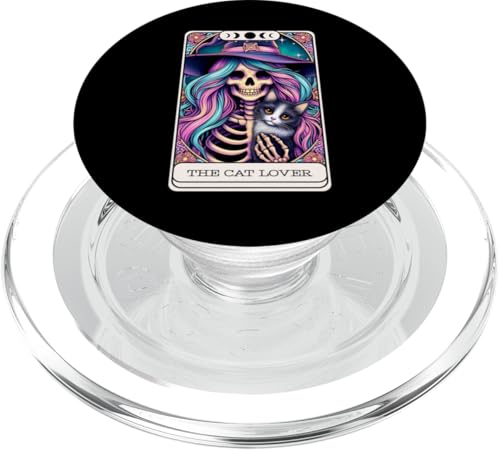 Tarotkarte für Katzenliebhaber, Katze, Mama, Kätzchen, Rettung PopSockets PopGrip für MagSafe Tarotkarte für Katzenliebhaber, Katze, Mama, Kätzchen, Rettung PopSockets PopGrip für MagSafe von Cat Tees NYC