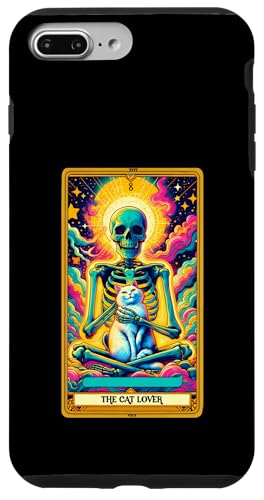 Tarotkarte für Katzenliebhaber, Katze, Mutter, Katze, Papa, Kätzchen, Kätzchen, Katze, Liebe Hülle für iPhone 7 Plus/8 Plus von Cat Tees NYC