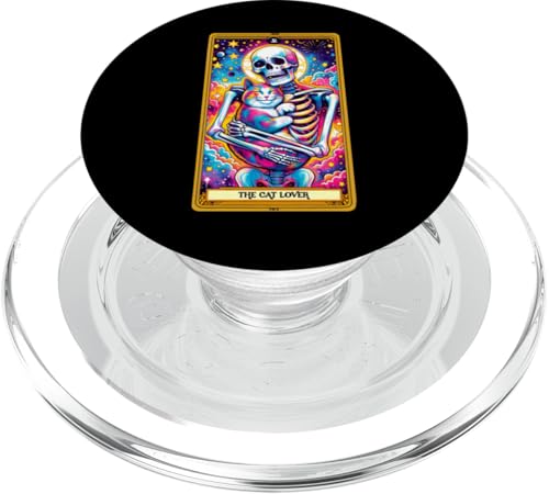 Tarotkarte für Katzenliebhaber, Katze, Mutter, Katze, Papa, Kätzchen, Kätzchen, Katze, Liebe PopSockets PopGrip für MagSafe Tarotkarte für Katzenliebhaber, Katze, Mutter, Katze, Papa, Kätzchen, Kätzchen, Katze, Liebe PopSockets PopGrip für MagSafe von Cat Tees NYC