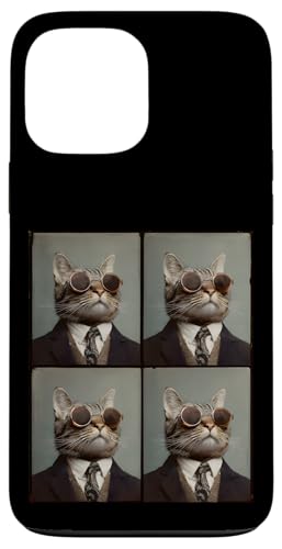 Lustige Photobooth-Katze mit Sonnenbrille und Anzug Hülle für iPhone 13 Pro Max Lustige Photobooth-Katze mit Sonnenbrille und Anzug Hülle für iPhone 13 Pro Max von Cat and Kitten Photograph Designs