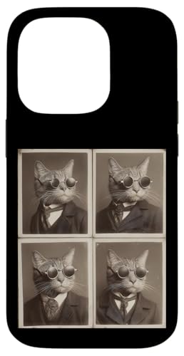 Lustige Photobooth-Katze mit Sonnenbrille und Anzug Hülle für iPhone 14 Pro Lustige Photobooth-Katze mit Sonnenbrille und Anzug Hülle für iPhone 14 Pro von Cat and Kitten Photograph Designs