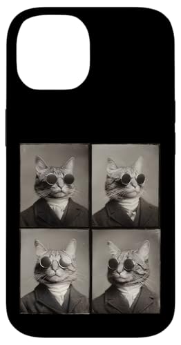 Lustige Photobooth-Katze mit Sonnenbrille und Anzug Hülle für iPhone 14 Lustige Photobooth-Katze mit Sonnenbrille und Anzug Hülle für iPhone 14 von Cat and Kitten Photograph Designs