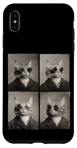 Lustige Photobooth-Katze mit Sonnenbrille und Anzug Hülle für iPhone XS Max Lustige Photobooth-Katze mit Sonnenbrille und Anzug Hülle für iPhone XS Max von Cat and Kitten Photograph Designs