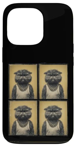 Vintage Photobooth Katze trägt Sonnenbrille und Anzug Hülle für iPhone 13 Pro Vintage Photobooth Katze trägt Sonnenbrille und Anzug Hülle für iPhone 13 Pro von Cat and Kitten Photograph Designs