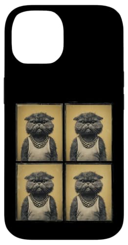 Vintage Photobooth Katze trägt Sonnenbrille und Anzug Hülle für iPhone 14 Vintage Photobooth Katze trägt Sonnenbrille und Anzug Hülle für iPhone 14 von Cat and Kitten Photograph Designs