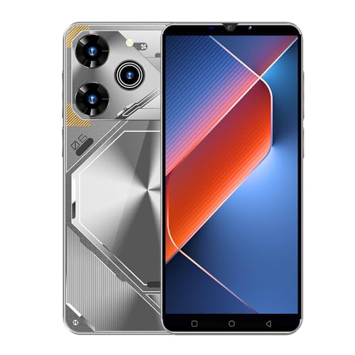 CatCalls 4G Mobiltelefone, 5.0 Zoll Dual SIM Dual Kamera, Android OS, 16GB ROM【Expandable up to 128GB】, Support WiFi/Bluetooth/GPS/FM, Face Unlocked Günstiges Smartphone (Silver) von CatCalls