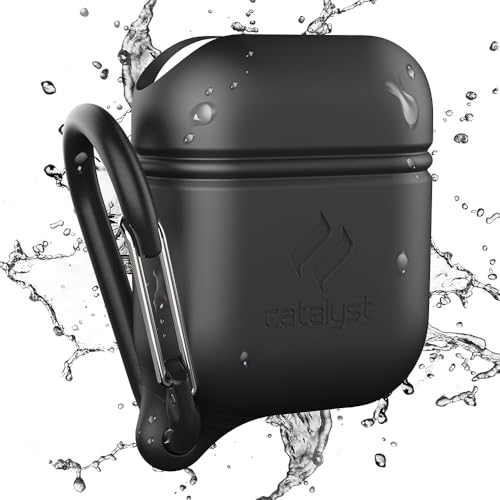 Catalyst® Wasserdichtes und tropffreies Gehäuse für AirPods - Schwarz von Catalyst