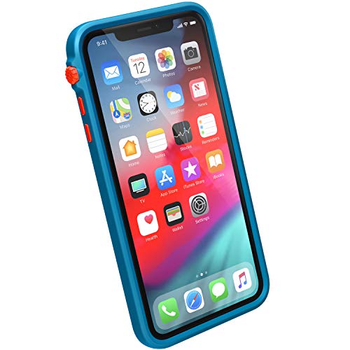 Catalyst Hülle, Aufprallschutz, Stoßfest für iPhone XS Max, schlankes Design, Premium Qualität - Blau/Rot von Catalyst