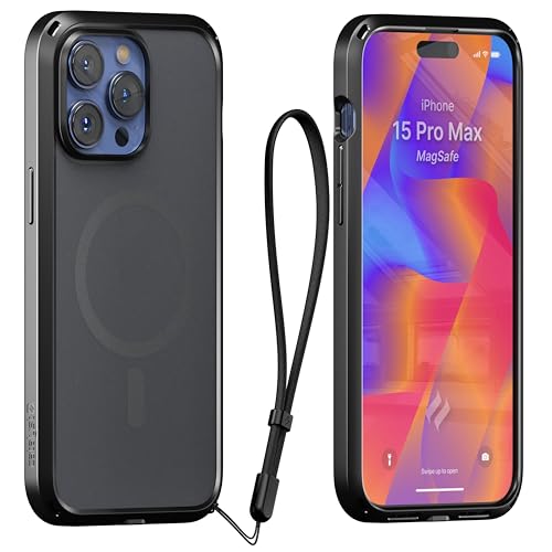 Catalyst Influence Hülle kompatible mit Magsafe iPhone 15 Pro Schwarz - integrierte Schlüsselband Befestigung, Sturzschutz, erhöhte Kanten Catalyst Influence Hülle kompatible mit Magsafe iPhone 15 Pro Schwarz - integrierte Schlüsselband Befestigung, Sturzschutz, erhöhte Kanten von Catalyst