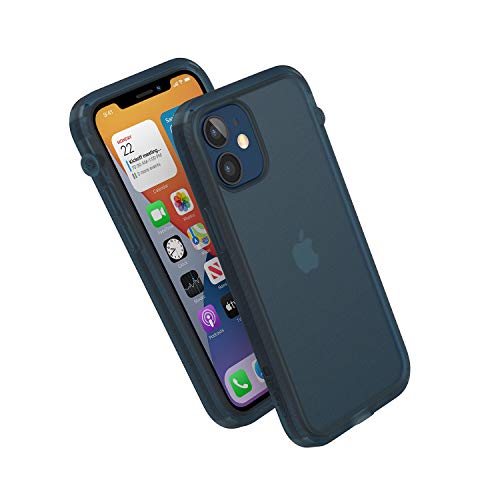 Catalyst Influence Series Schutzhülle für iPhone 12 Mini, patentierter drehbarer Stummschalter, 3 m sturzsicher, Crux Accessories Befestigungssystem blau von Catalyst