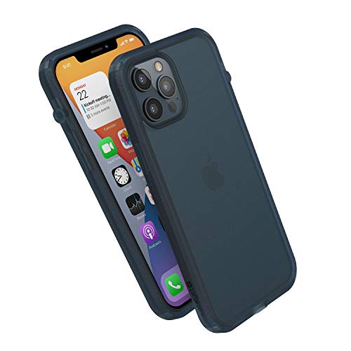 Catalyst Influence Series Schutzhülle für iPhone 12 Pro Max, patentierter rotierender Stummschalter, 3 m Fallsicherheit, kompatibel mit MagSafe, Crux Zubehör-Befestigungssystem – Tactical Blue von Catalyst