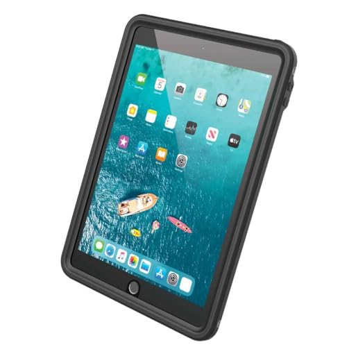 Catalyst Kompakte und tauchfähige Hülle mit mobilem Ständer schwarz iPad 10,2 Zoll 2019 von Catalyst