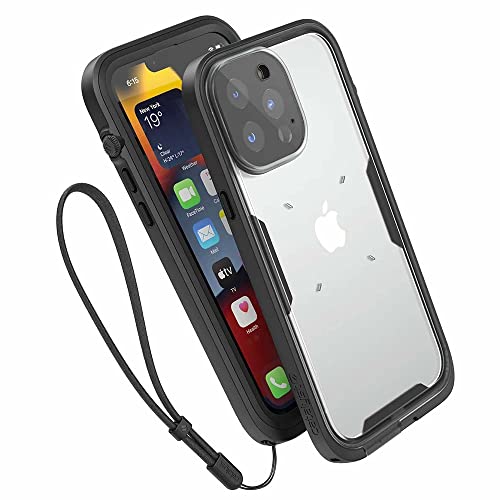 Catalyst Total Protection Waterproof Case iPhone 13 Pro Max Stealth schwarz - CATIPHO13BLKL, Black von Catalyst