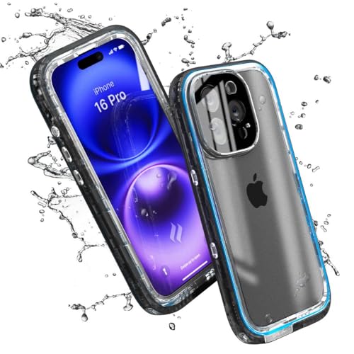 Catalyst Total Protection Case für iPhone 16 Pro – Wasserdicht bis 10m, Stoßfest, Kratzfest, Integrierte Schutzfolie, Optimiertes Noise Cancelling – Schwarz Catalyst Total Protection Case für iPhone 16 Pro – Wasserdicht bis 10m, Stoßfest, Kratzfest, Integrierte Schutzfolie, Optimiertes Noise Cancelling – Schwarz von Catalyst